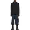 Balenciaga x adidas Langarm-T-Shirt mit hohem Kragen „Black“ 724591TNVP81070