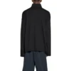 Balenciaga x adidas Langarm-T-Shirt mit hohem Kragen „Black“ 724591TNVP81070