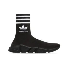 Balenciaga x adidas Originals Speed 1.0 Sneaker „Black“ 717589WBDV11009