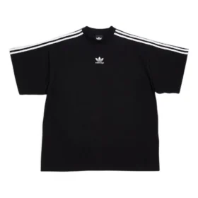 Balenciaga x adidas Oversize-T-Shirt „Black“ 723122TNVA68482