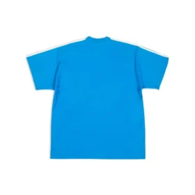 Balenciaga x adidas Oversize-T-Shirt „Blue“ 739101TNVA64026