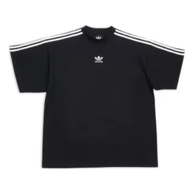 Balenciaga x adidas Oversize-T-Shirt „Schwarz“ 739101TNVA68482