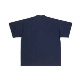 Balenciaga x adidas Oversized-T-Shirt „Navy“ 731769TNVA64356