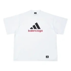 Balenciaga x adidas Oversized-T-Shirt „White“ 731769TNVA69065