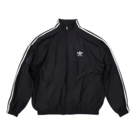 Balenciaga x adidas Trainingsjacke „Schwarz“ 712280TNQ221000