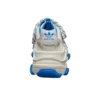 Balenciaga x adidas Triple S Sneaker „White Blue“ IF0167