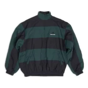 Balenciaga x Adidas Wende-Trainingsjacke „Black Green“ 725294TNO793230