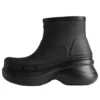 Balenciaga x Crocs Plateau-Stiefeletten „Black“ 713679W1S8E1000