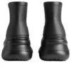 Balenciaga x Crocs Plateau-Stiefeletten „Black“ 713679W1S8E1000