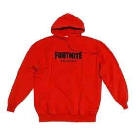 Balenciaga x FORTNITE Hoodies, Medium Fit „Red“ 600583TLVO46506