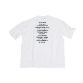 Balenciaga x FORTNITE T-Shirt Medium Fit „Weiß“ 612966TLVO39040