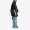 Balenciaga x Gucci The Hacker Project Hacker Cocoon Puffer Gilet Weste „Schwarz“ 681884TLO531269