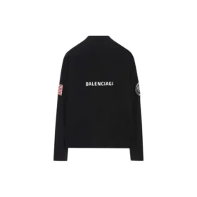 Balenciaga x NASA Space Multi-Patch-Sweatshirt „Black“ 662496TKVD71070 Balenciaga x NASA Space Multi-Patch-Sweatshirt „Black“ 662496TKVD71070