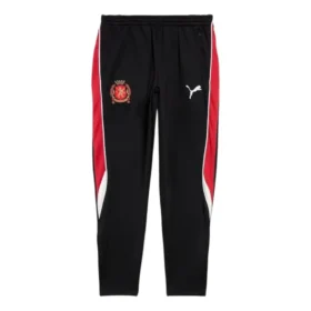 Balenciaga x Puma Eng anliegende Trainingshose „Black Red“ 846989TTVB21076