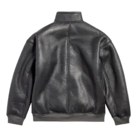 Balenciaga x Puma Lederjacke „Anthracite“ 850021TTS071140