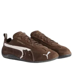Balenciaga x Puma Speedcat Suede „Distressed Brown White“ 847146WSDSD2910
