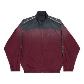 Balenciaga x Puma Trainingsjacke „Burgundy“ 850838TTO046164