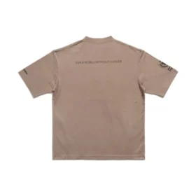 Balenciaga x WFP T-Shirt Medium Fit „Beige“ 612966TMVL27761