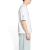Balenciaga x WFP T-Shirt, Medium-Fit, „White“ 612966TMVL29086