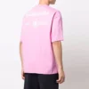 Balenciaga x WFP T-Shirt, mittlere Passform „Pink“ 612966THV845621