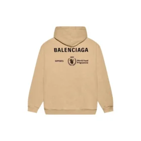 Balenciaga x World Food Programme Hoodie in mittlerer Passform „Beige“ 600583TJVK49605