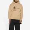Balenciaga x World Food Programme Hoodie in mittlerer Passform „Beige“ 600583TJVK49605