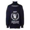 Balenciaga x World Food Programme Pullover „Navy White“ 542703T15074177
