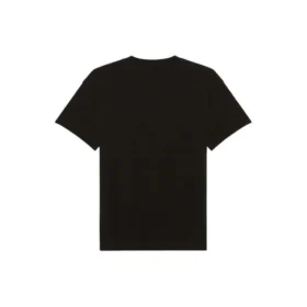 Band-Porträt-Aufdruck, Logo, Retro, Kurzarm, Unisex, Schwarz 612965TIVA11000