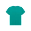 Band-Porträt-Aufdruck, Logo, Retro, locker sitzend, kurzärmelig, grün 612965TIV473640