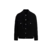 Barcode Destroyed-Denim-Jacke „Schwarz“ 664329TBP471055