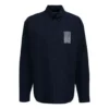Barcode-Logo-Shirt „Navy“ 662982TKM028065
