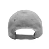 Baseballkappe mit Logo auf dem Schirm „Grau-Schwarz“ 590758410B21460
