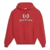 Baumwoll-Hoodie mit BB-Logo, Oversize, „Rot“ 547765TCV316400