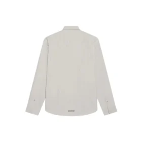 Baumwoll-Shirt, Large Fit „Cement Grey“ 681688TKM102967
