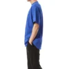 Baumwoll-T-Shirt mit kleinem Logo-Aufdruck „Blue“ 556150TBV438077