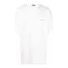 Baumwoll-T-Shirt mit kleinem Logo-Aufdruck „Weiß“ 556151TYK289000