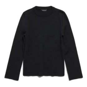 BB Allover Cropped Sweater „Black“ 793613T52151000