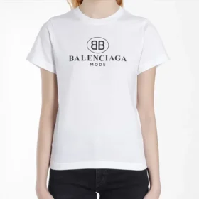 BB Alphabet Kurzarm-T-Shirt, Weiß 556110TYK239000