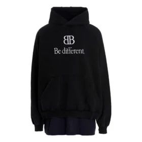BB Be Different Hoodie mit Aufnähern „Schwarz“ 720406TNVV11070