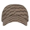 BB Monogram Cap „Beige-Braun“ 704104410B29764