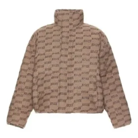 BB Monogram Daunenjacke „Beige-Braun“ 681885TML339378