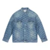 BB Monogram Large Fit Jacke „Blau“ 675208TMW374437