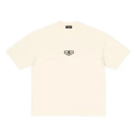 BB Paris Icon T-Shirt Medium Fit „Hellbeige Schwarz“ 612966TMVG79069