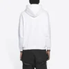 BB Pixel Hoodie in mittlerer Passform „Weiß“ 600583TKVI89040