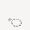 Bb-Vorhängeschloss-Armband in Silber/Antiksilber Bb-Vorhängeschloss-Armband in Silber/Antiksilber