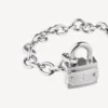 Bb-Vorhängeschloss-Armband in Silber/Antiksilber Bb-Vorhängeschloss-Armband in Silber/Antiksilber