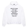 Bedruckte Unisex-Sportkapuzenjacke, Weiß 641679TJVI69040