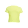 Bedrucktes BB-Shirt mit kurzen Ärmeln, gelb 583224TFV657072