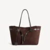 Bel Air Damen-Tasche, groß, in Hell-Espresso Bel Air Damen-Tasche, groß, in Hell-Espresso