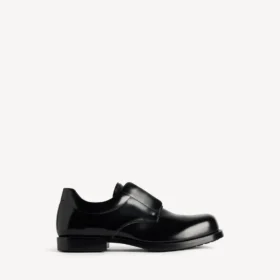 Bequeme Herren-Derby-Schuhe in Schwarz
